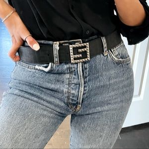 Fendi Logo belt